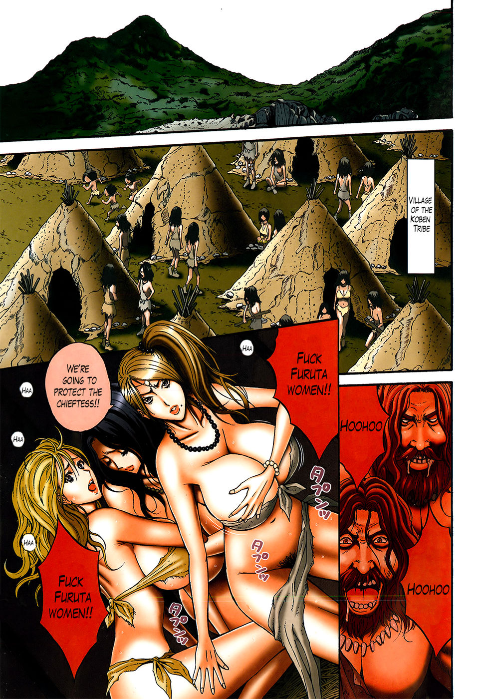 Hentai Manga Comic-The Otaku in 10,000 B.C.-Chapter 10-1